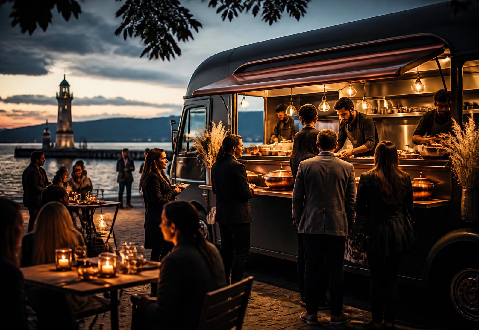 Street-Khazana-Foodtruck bewirtet Gäste am Bodensee